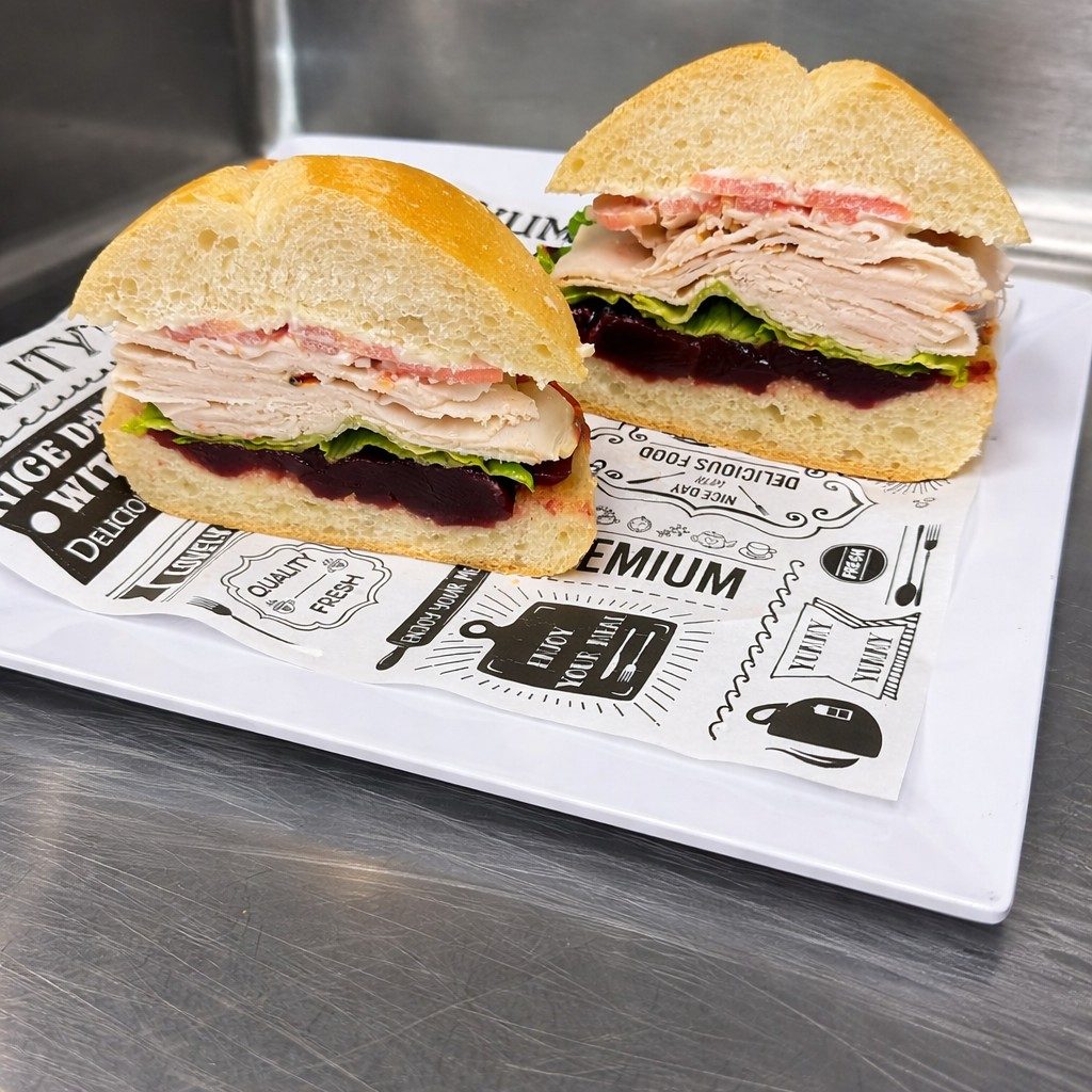 Turkey Twist Sandwich.