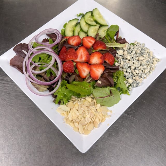 Strawberry Almond Salad.