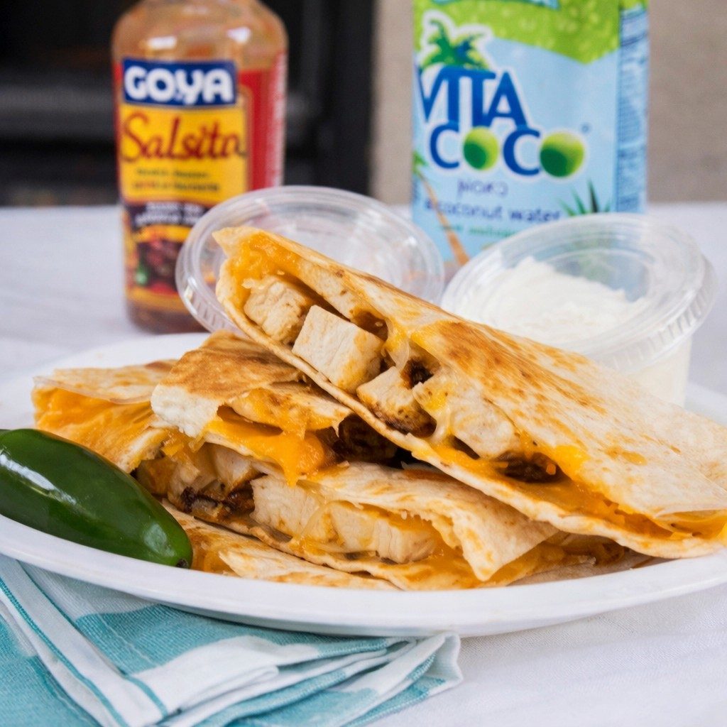 Chicken Quesadilla.
