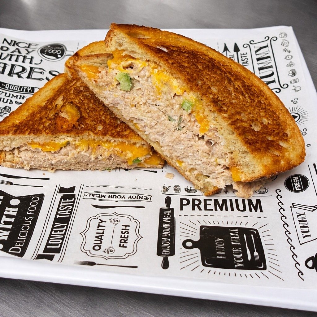 Tuna Melt Sandwich.