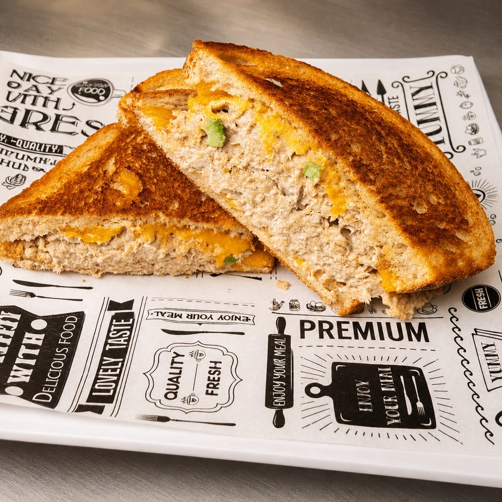 Tuna Melt Sandwich.