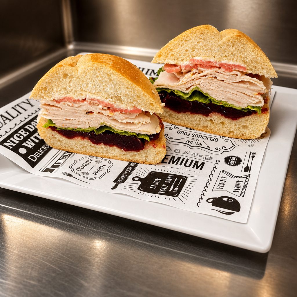 Turkey Twist Sandwich.
