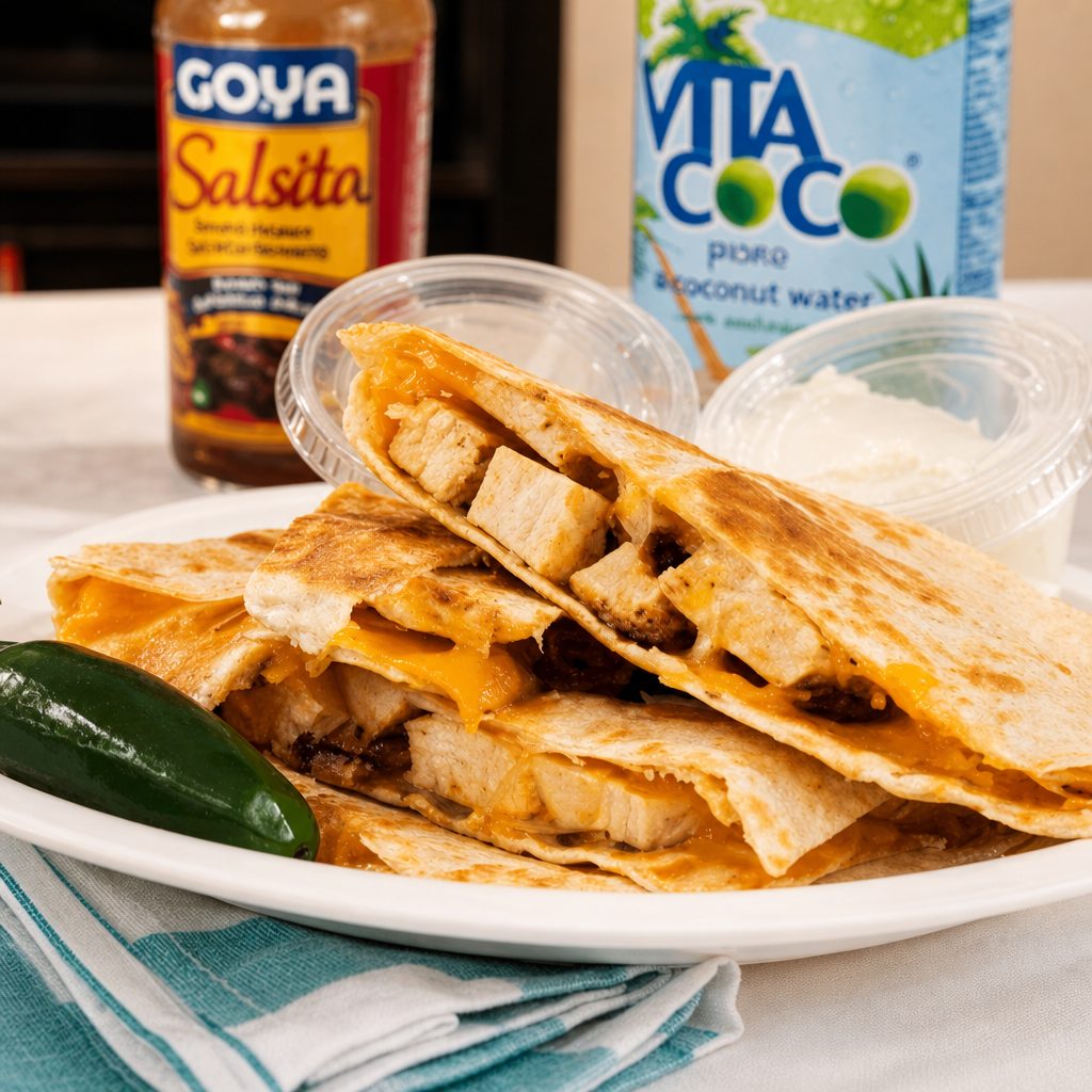 Chicken Quesadilla.