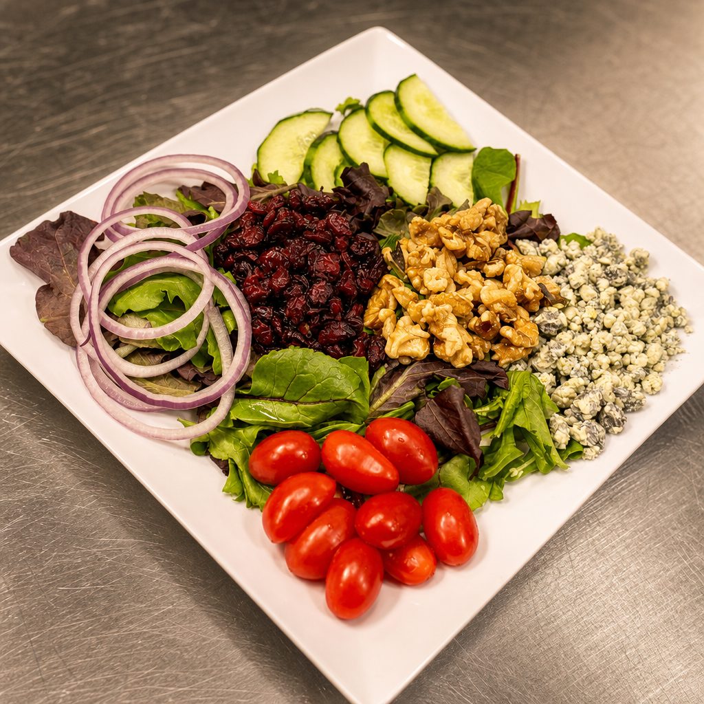Cranberry Walnut Salad.