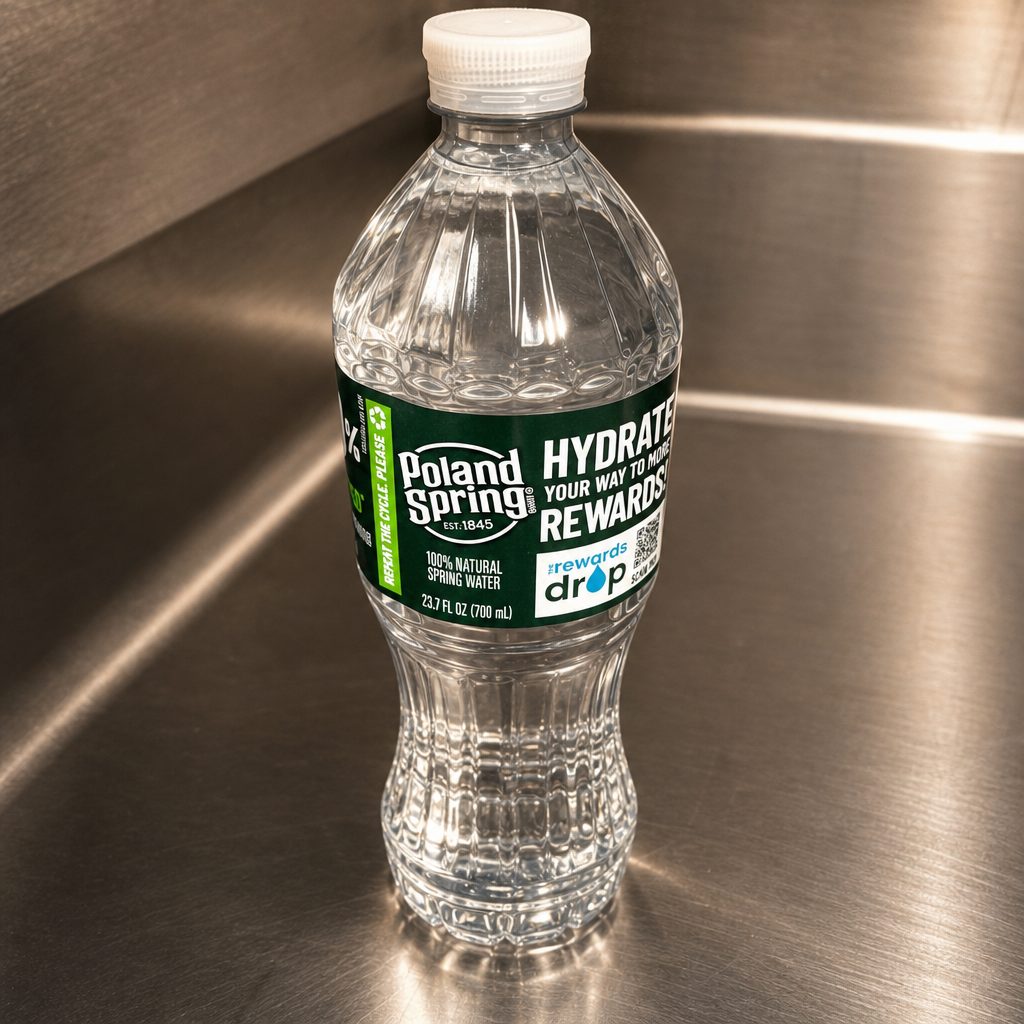 Poland Spring Water.